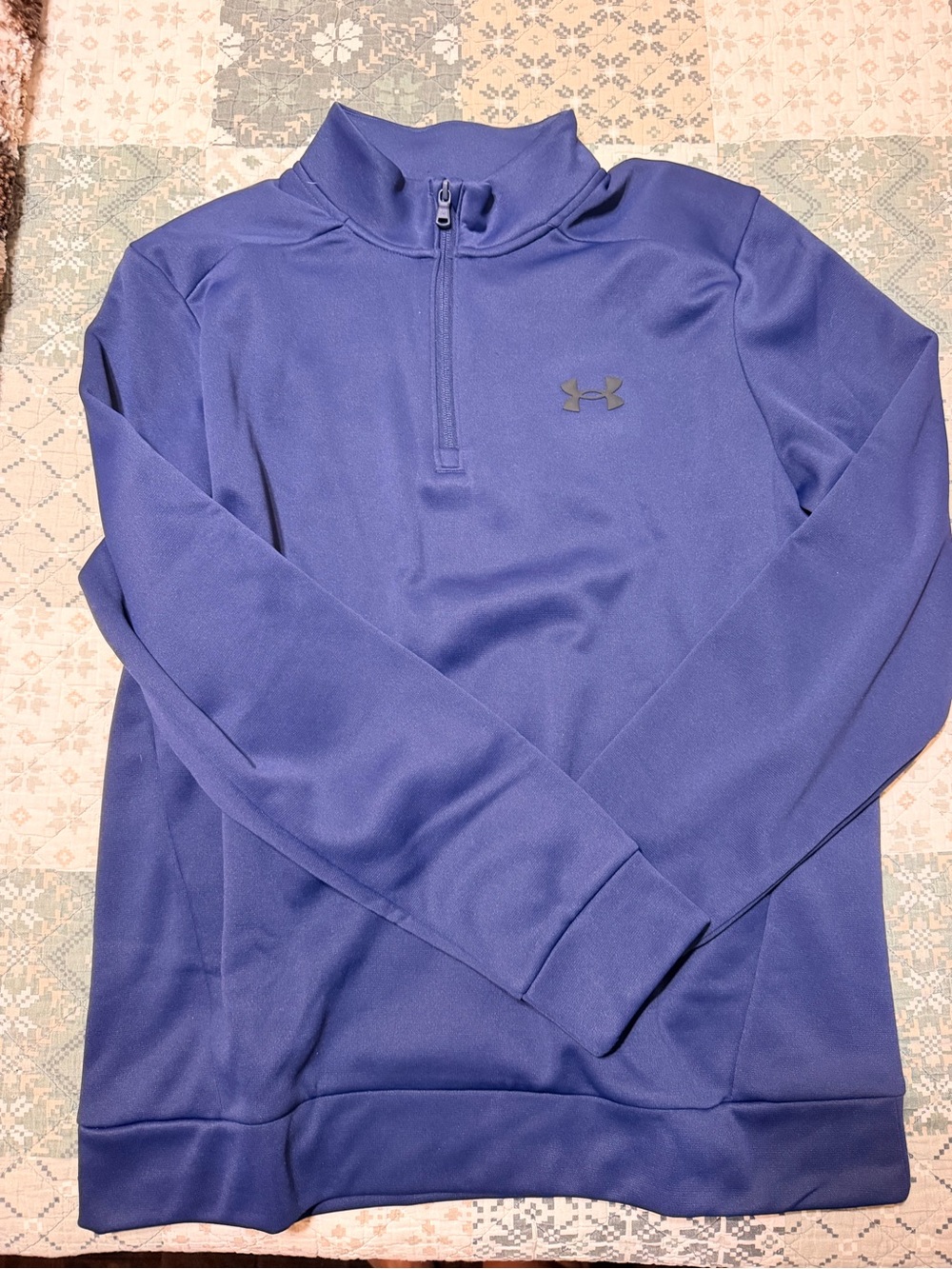 Under Armour Men’s Royal Blue Quarter-Zip Performance Jacket